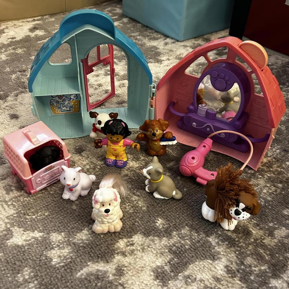 Fisher-Price Little People Sonya Lee & Her Pet Salon Playset